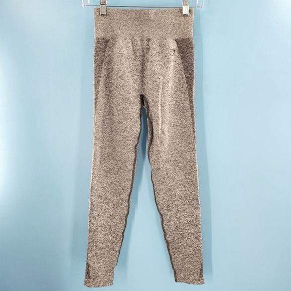 GYMSHARK grey full length workout leggings M - Picture 1 of 16
